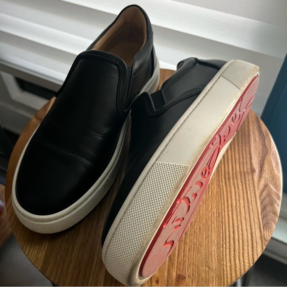 Masteraltissima Flat Calf 39.5 Christian Louboutin Shoes in Black - Picture 9 of 9
